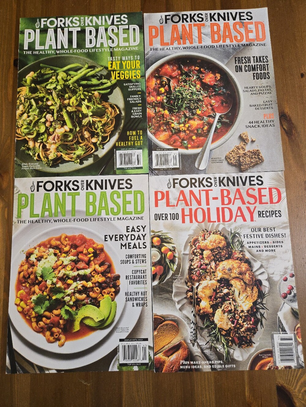 Fork Over Knives Plant-Based Magazine Bundle Of Four